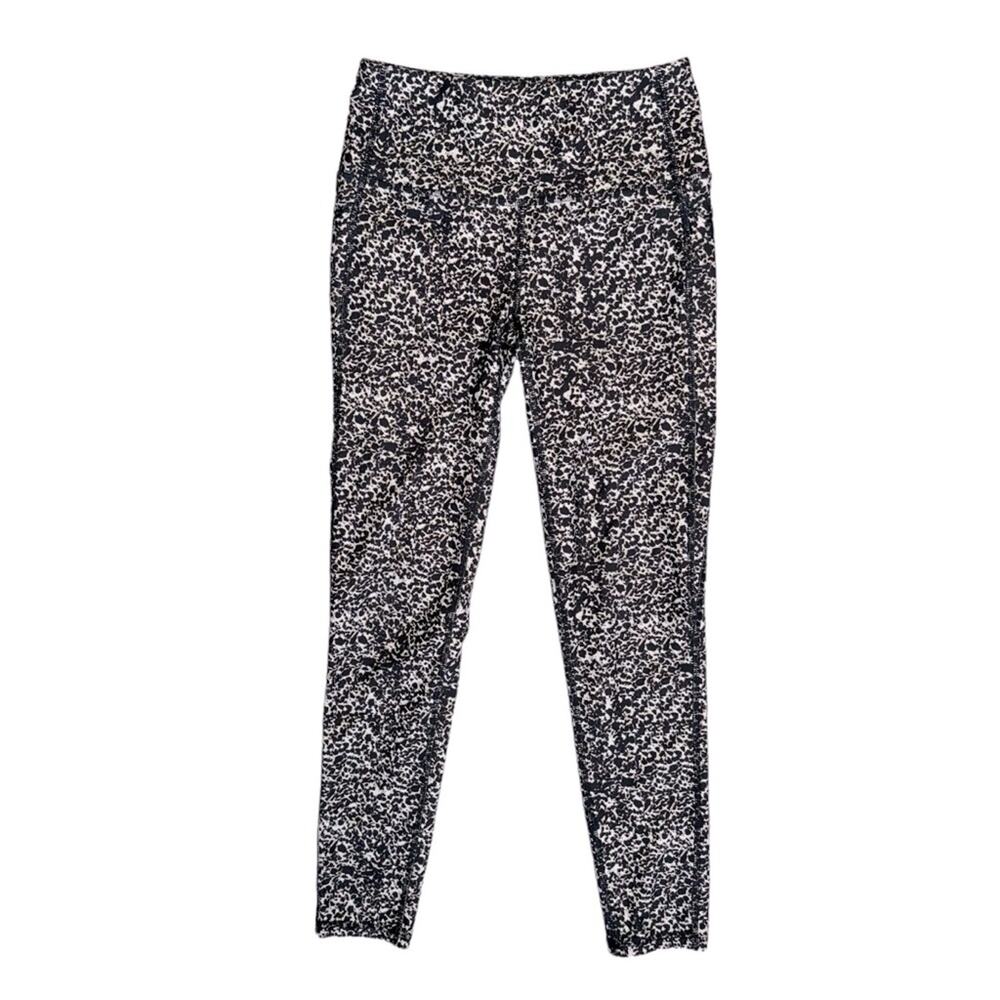 DSG Black Cream Animal Print Leggings Women’s